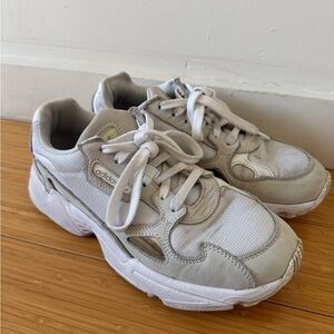 Adidas Originals Women’s Falcon Triple White Size 8